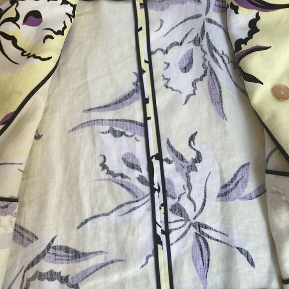 NEVER WORN Marni yellow linen print blazer/jacket - Picture 8 of 8
